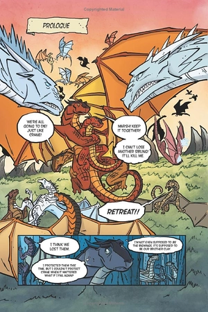 bộ wings of fire #4: the dark secret: a graphic novel - Ảnh 11