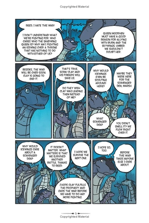 bộ wings of fire #4: the dark secret: a graphic novel - Ảnh 12