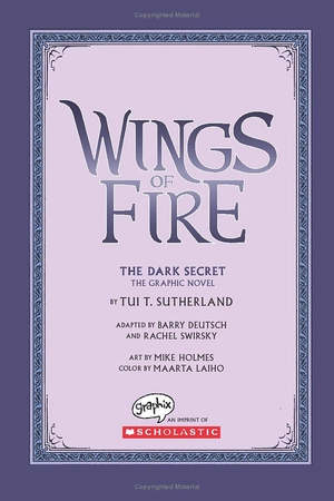 bộ wings of fire #4: the dark secret: a graphic novel - Ảnh 5