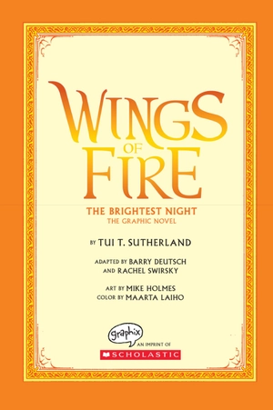 bộ wings of fire #5: the brightest night: a graphic novel - Ảnh 6