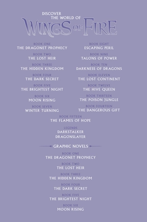 bộ wings of fire #6 - moon rising - Ảnh 3