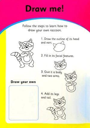 bộ wipe clean i can draw - book with pen age 6+ - Ảnh 3