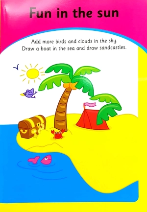 bộ wipe clean i can draw - book with pen age 6+ - Ảnh 4