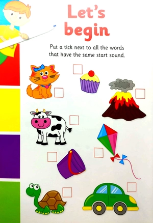 bộ wipe clean i can spell - book with pen age 6+ - Ảnh 4