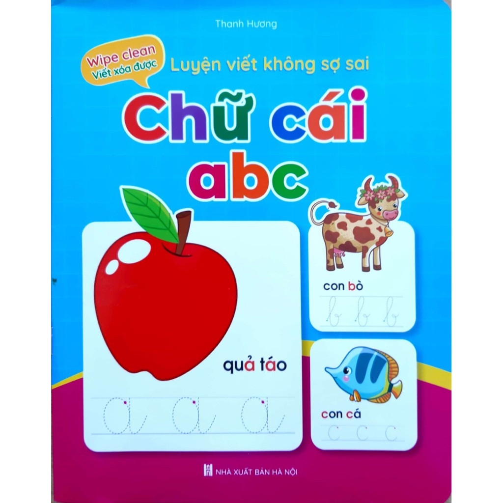 bộ wipe clen viết xóa được (bộ 5 cuốn) - Ảnh 2