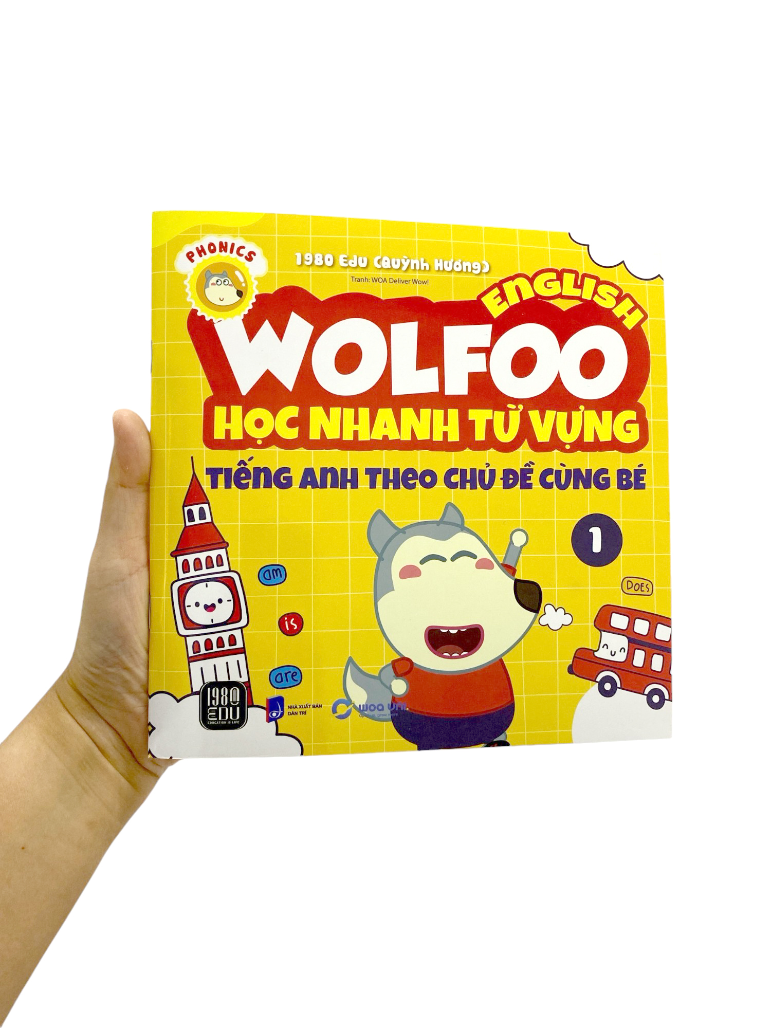 bộ wolfoo english - học nhanh từ vựng tiếng anh theo chủ đề cùng bé 1 - Ảnh 7