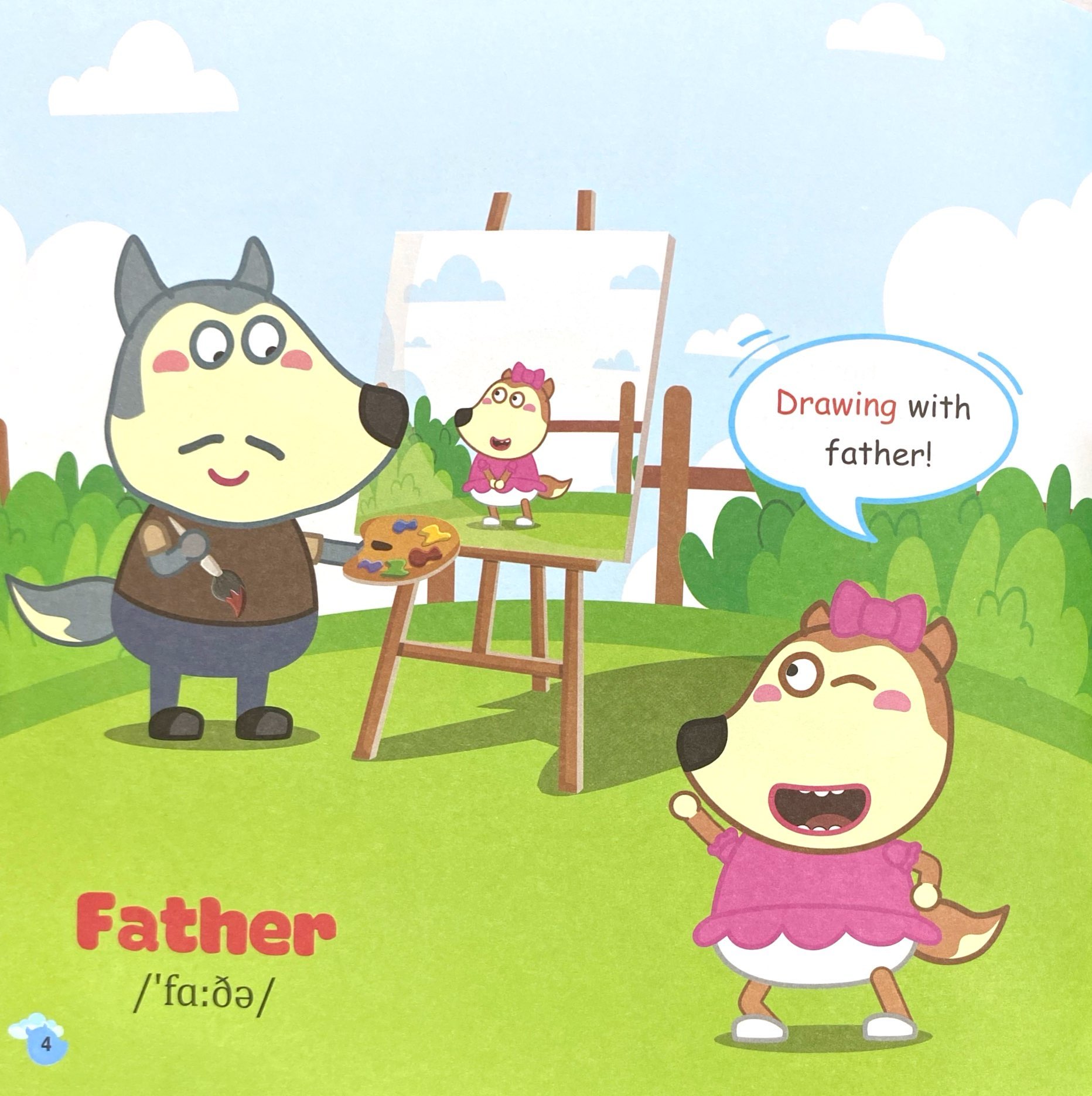 bộ wolfoo english - học nhanh từ vựng tiếng anh theo chủ đề cùng bé 2 - Ảnh 5