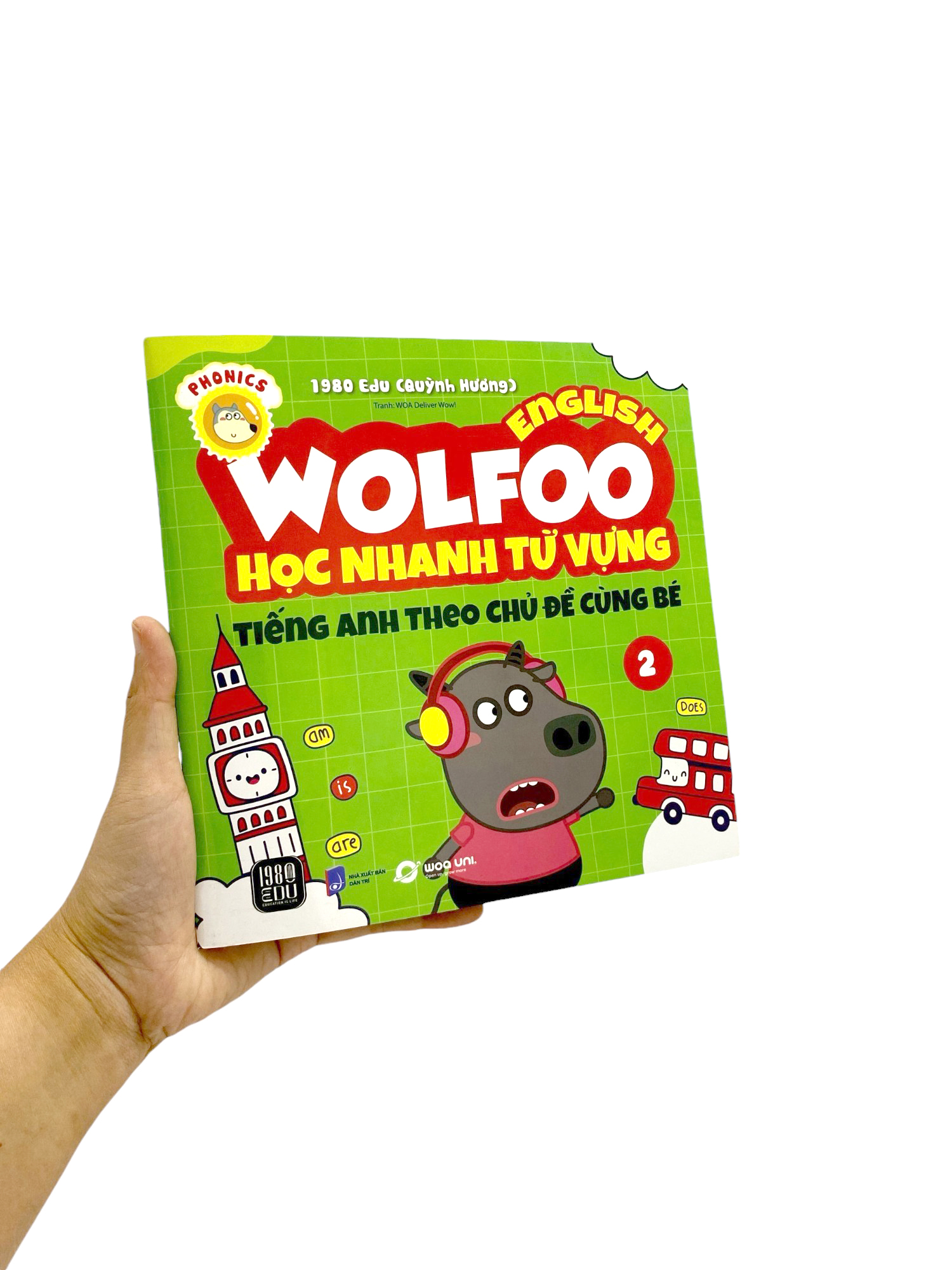 bộ wolfoo english - học nhanh từ vựng tiếng anh theo chủ đề cùng bé 2 - Ảnh 7