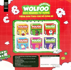 bộ wolfoo english - học nhanh từ vựng tiếng anh theo chủ đề cùng bé 3 - Ảnh 6