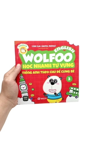 bộ wolfoo english - học nhanh từ vựng tiếng anh theo chủ đề cùng bé 3 - Ảnh 7