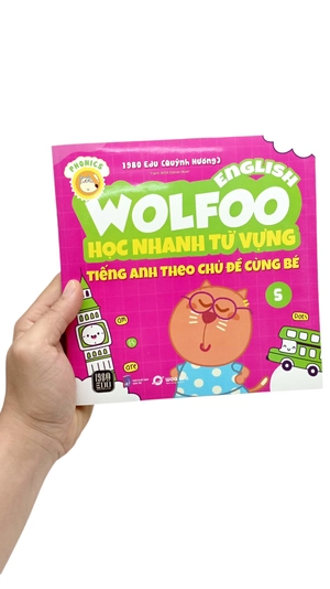bộ wolfoo english - học nhanh từ vựng tiếng anh theo chủ đề cùng bé 5 - Ảnh 7