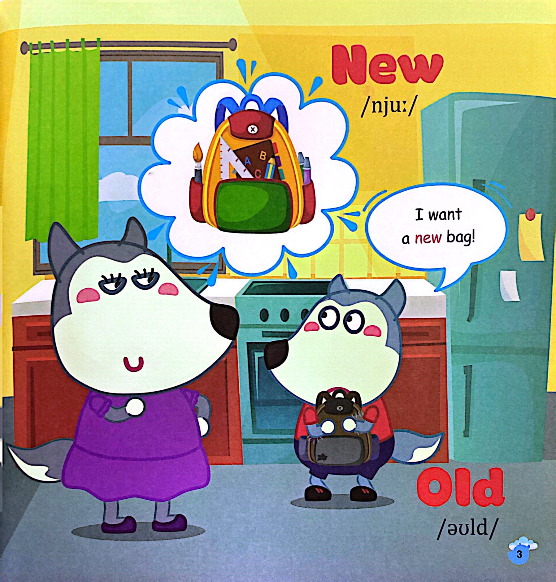 bộ wolfoo english - học nhanh từ vựng tiếng anh theo chủ đề cùng bé 6 - Ảnh 5