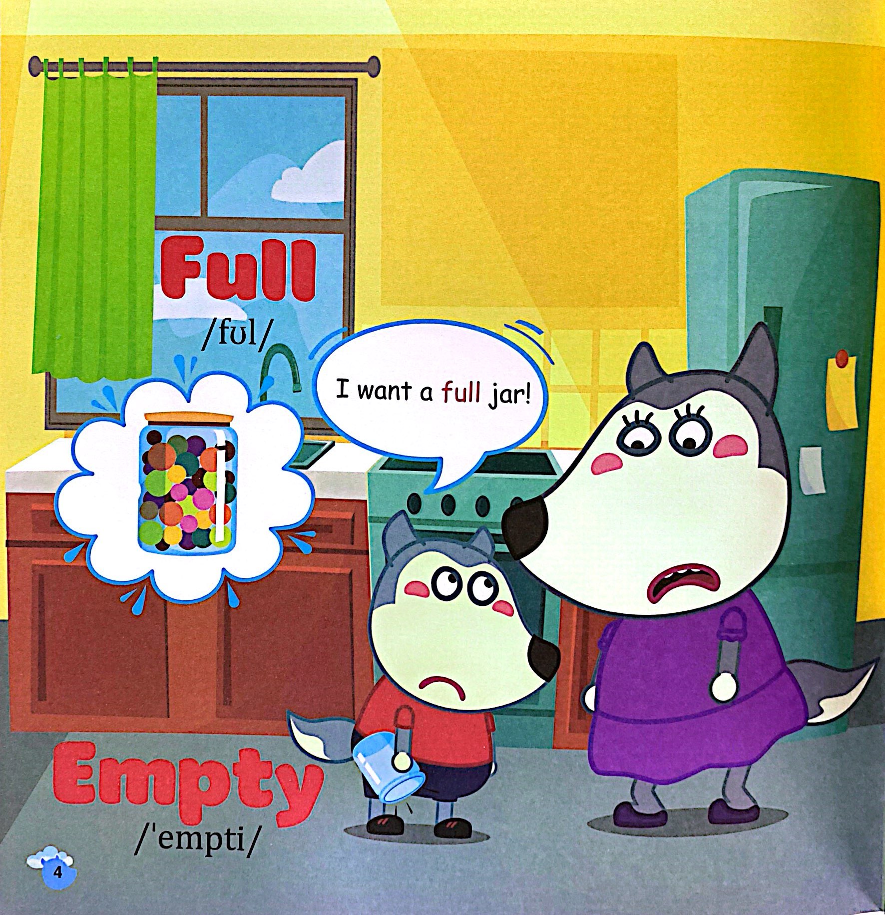 bộ wolfoo english - học nhanh từ vựng tiếng anh theo chủ đề cùng bé 6 - Ảnh 6