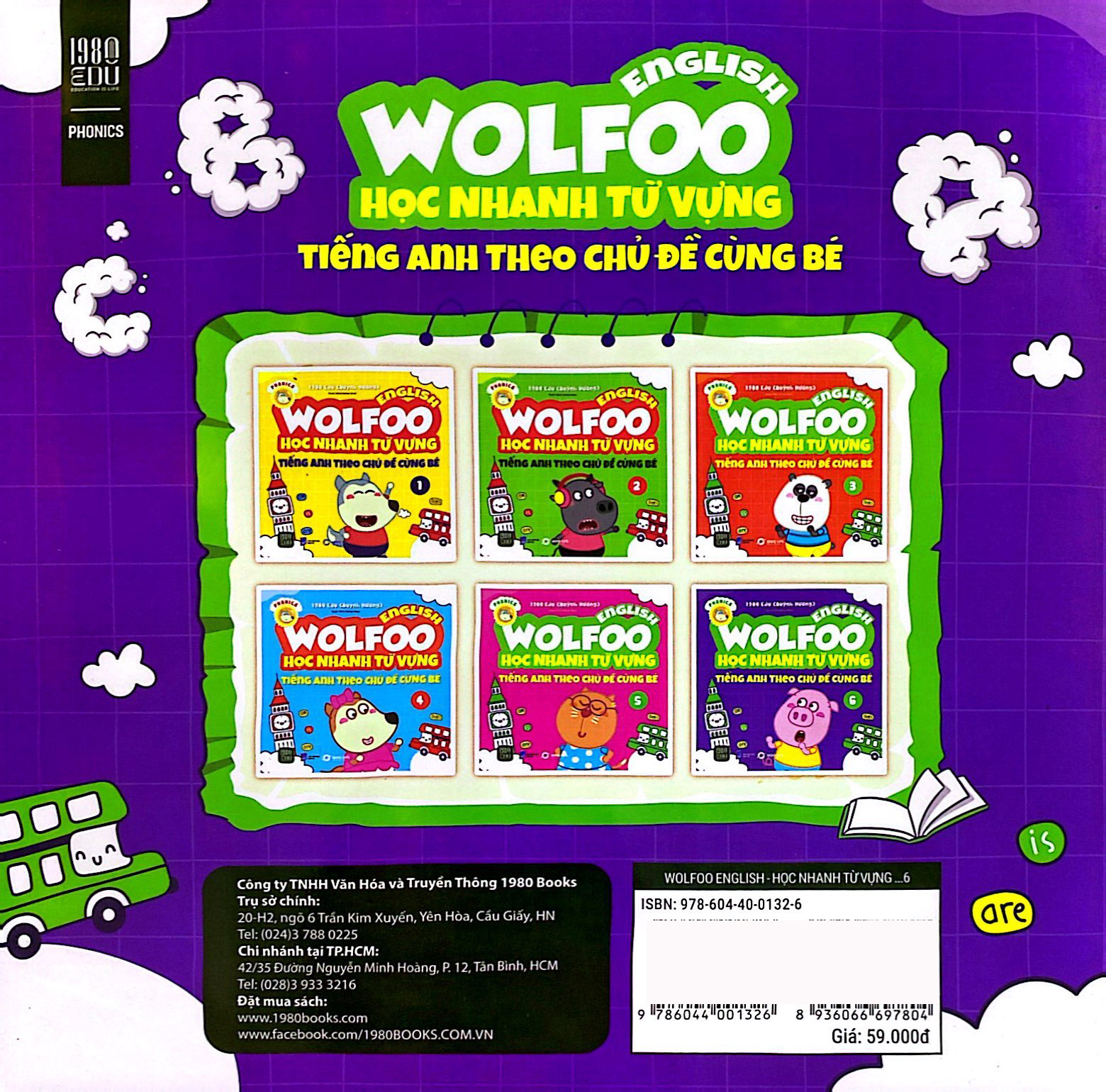 bộ wolfoo english - học nhanh từ vựng tiếng anh theo chủ đề cùng bé 6 - Ảnh 7