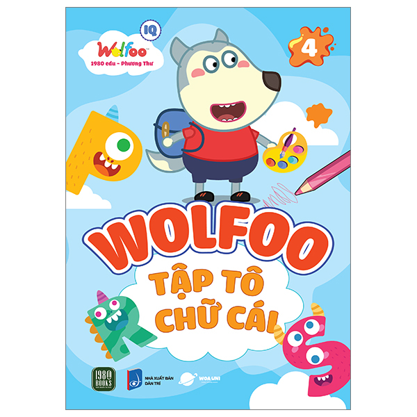 Bộ Wolfoo IQ - Wolfoo Tập Tô Chữ Số - Tập 1 - Ảnh 12