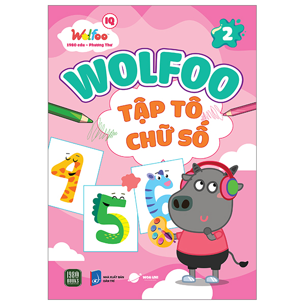 Bộ Wolfoo IQ - Wolfoo Tập Tô Chữ Số - Tập 2