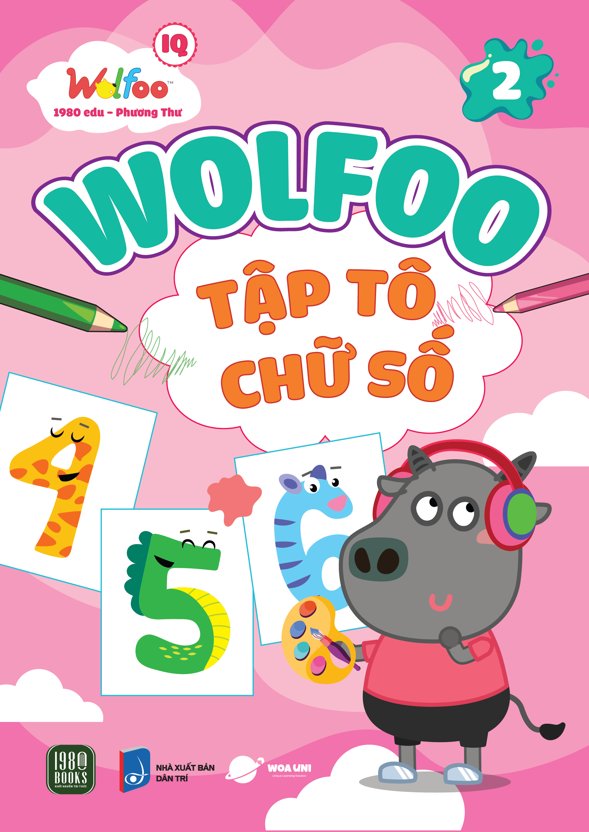 Bộ Wolfoo IQ - Wolfoo Tập Tô Chữ Số - Tập 2 - Ảnh 2