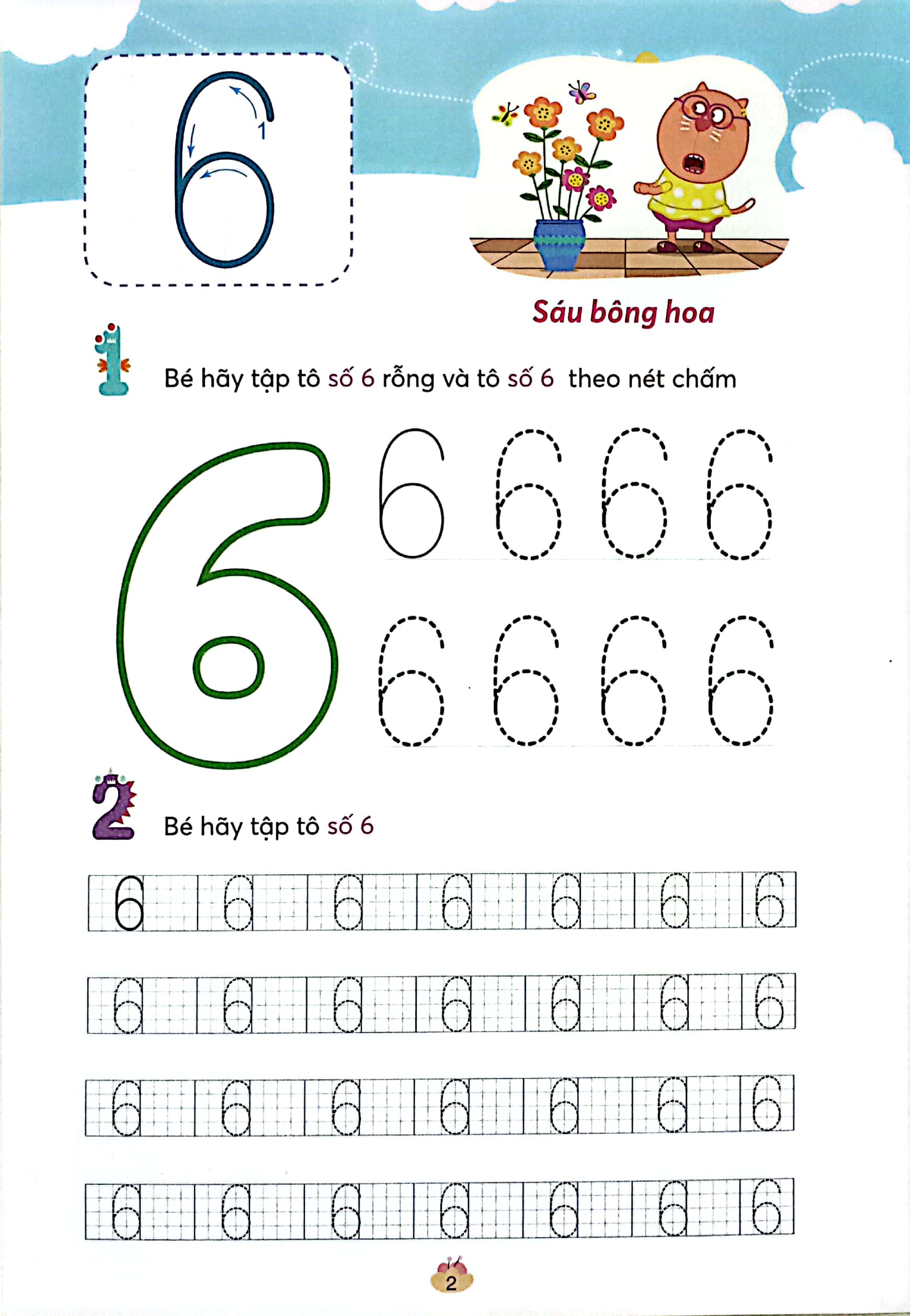Bộ Wolfoo IQ - Wolfoo Tập Tô Chữ Số - Tập 2 - Ảnh 4