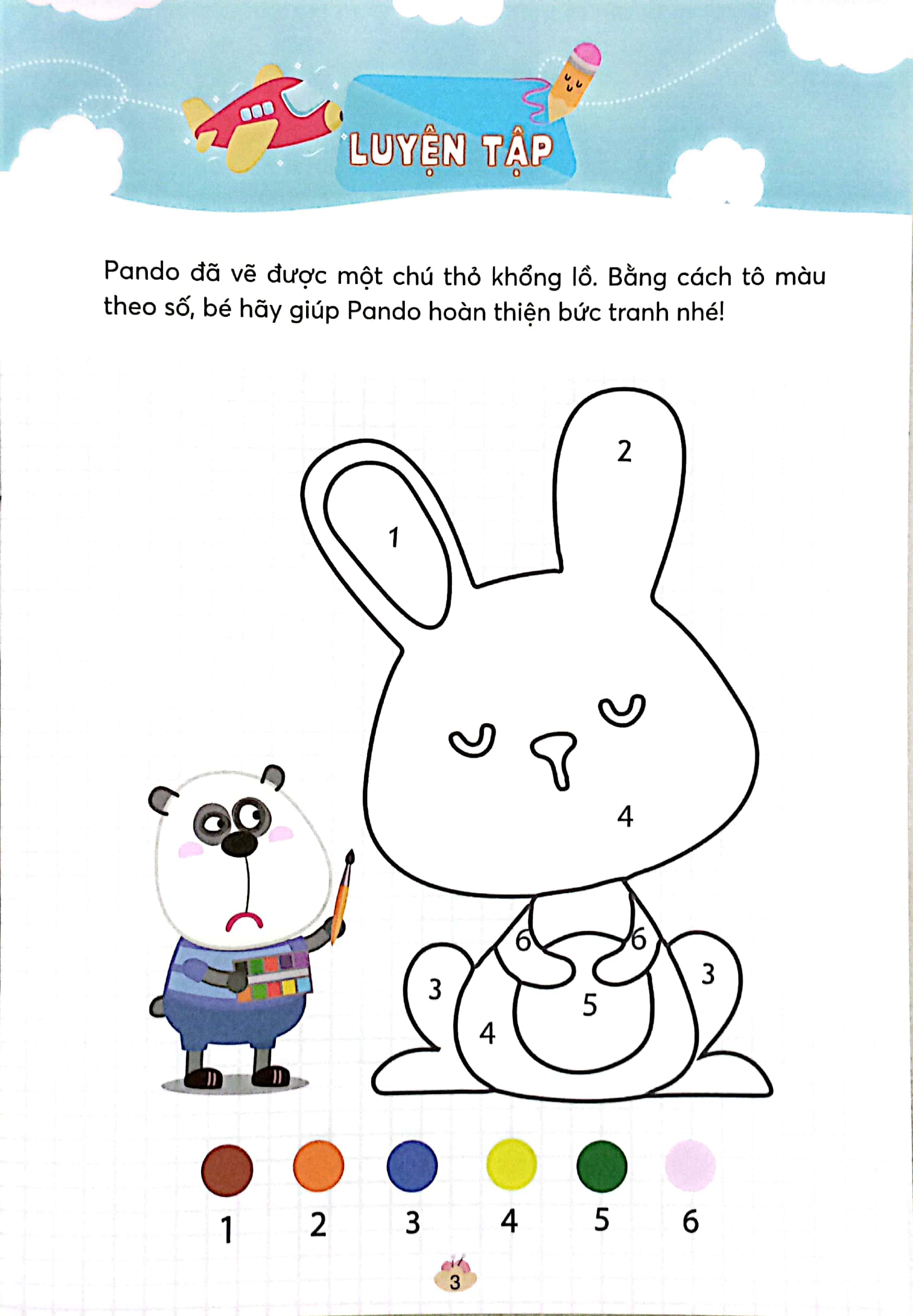 Bộ Wolfoo IQ - Wolfoo Tập Tô Chữ Số - Tập 2 - Ảnh 5