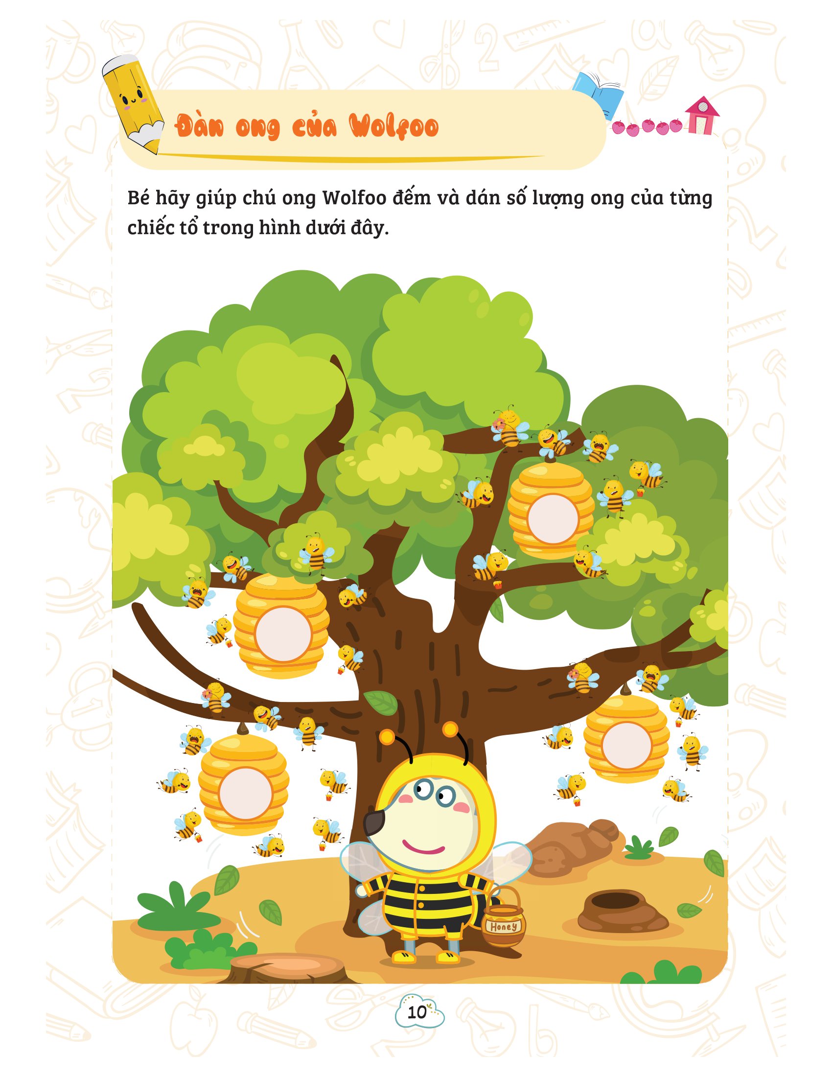 bộ wolfoo khám phá toán học vui - tập 1 - Ảnh 11