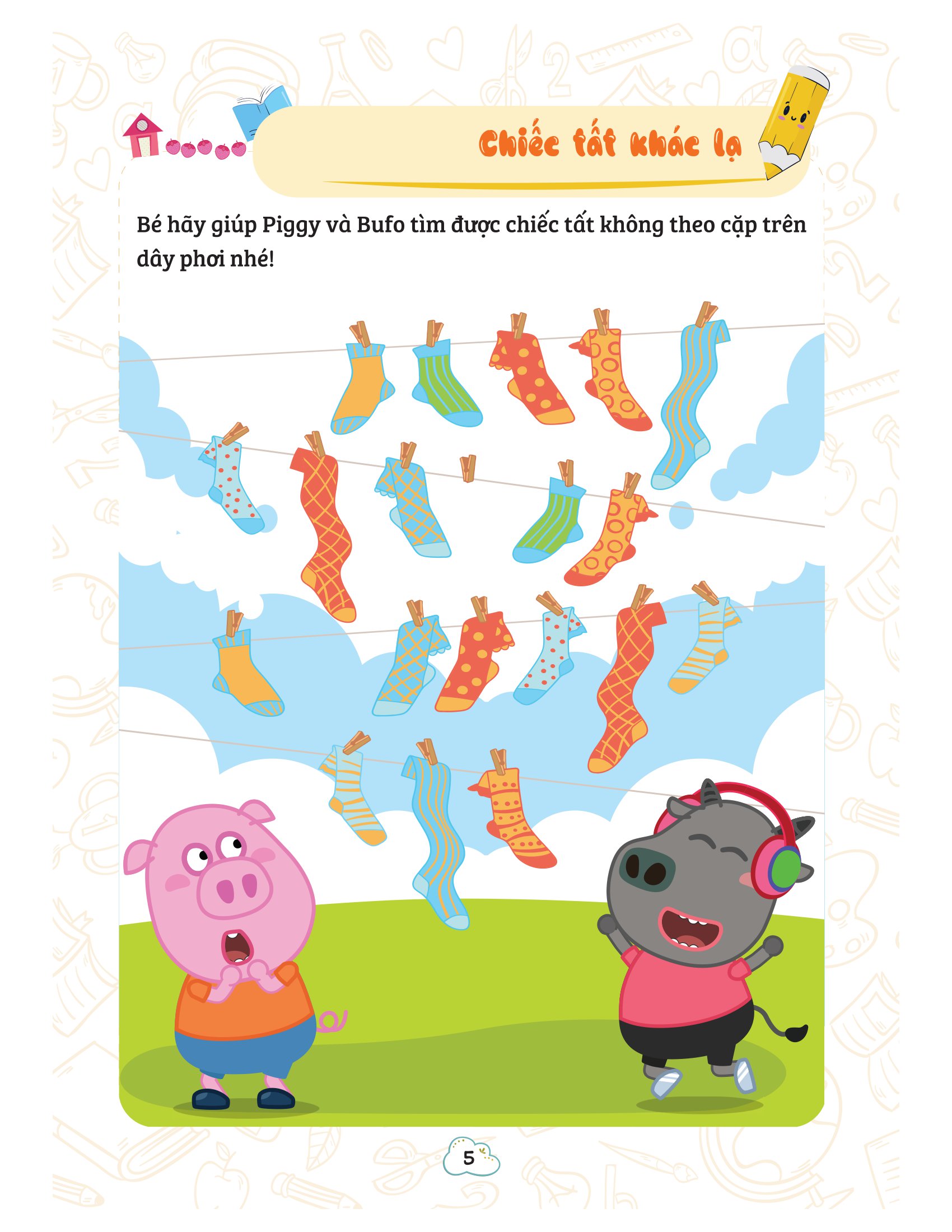 bộ wolfoo khám phá toán học vui - tập 1 - Ảnh 6