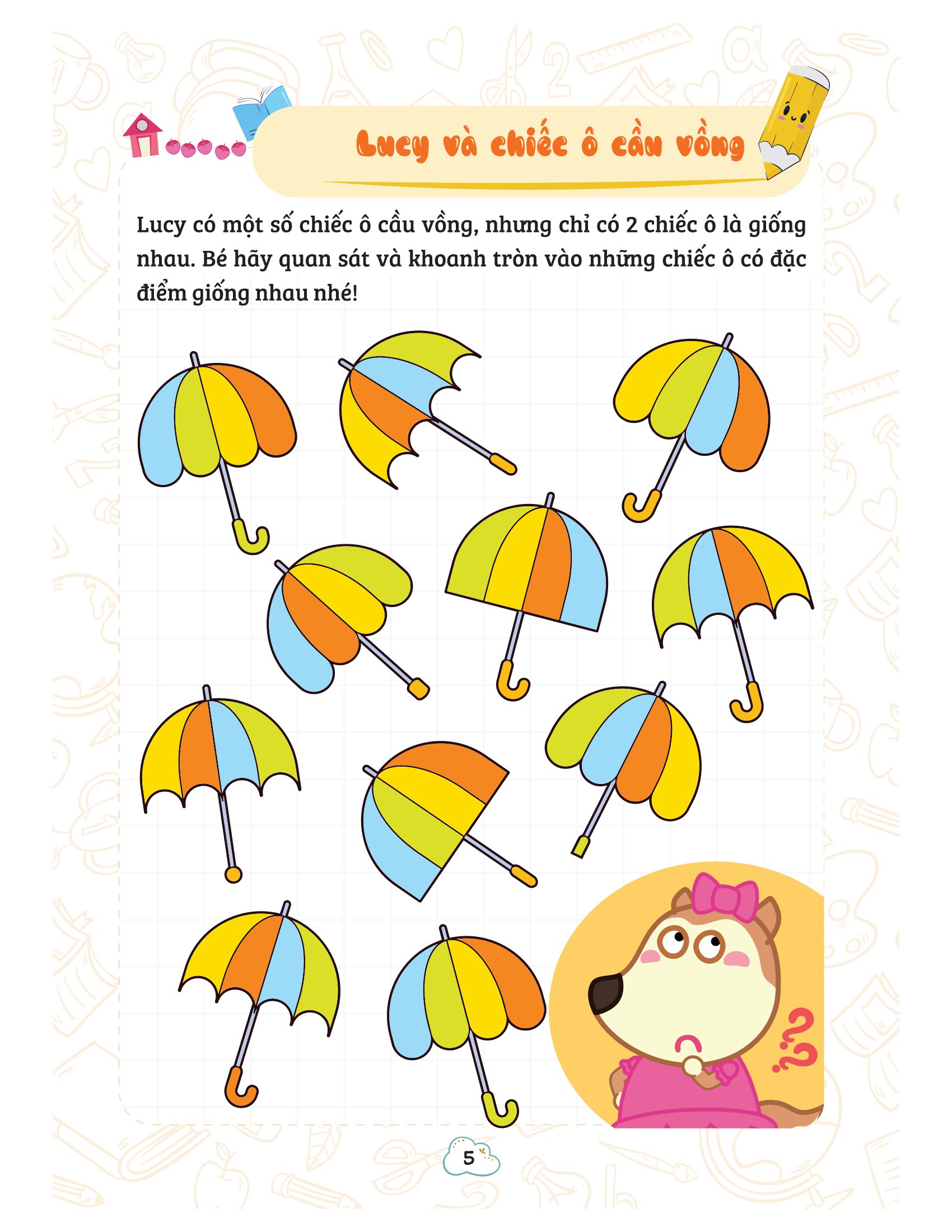 bộ wolfoo khám phá toán học vui - tập 2 - Ảnh 6