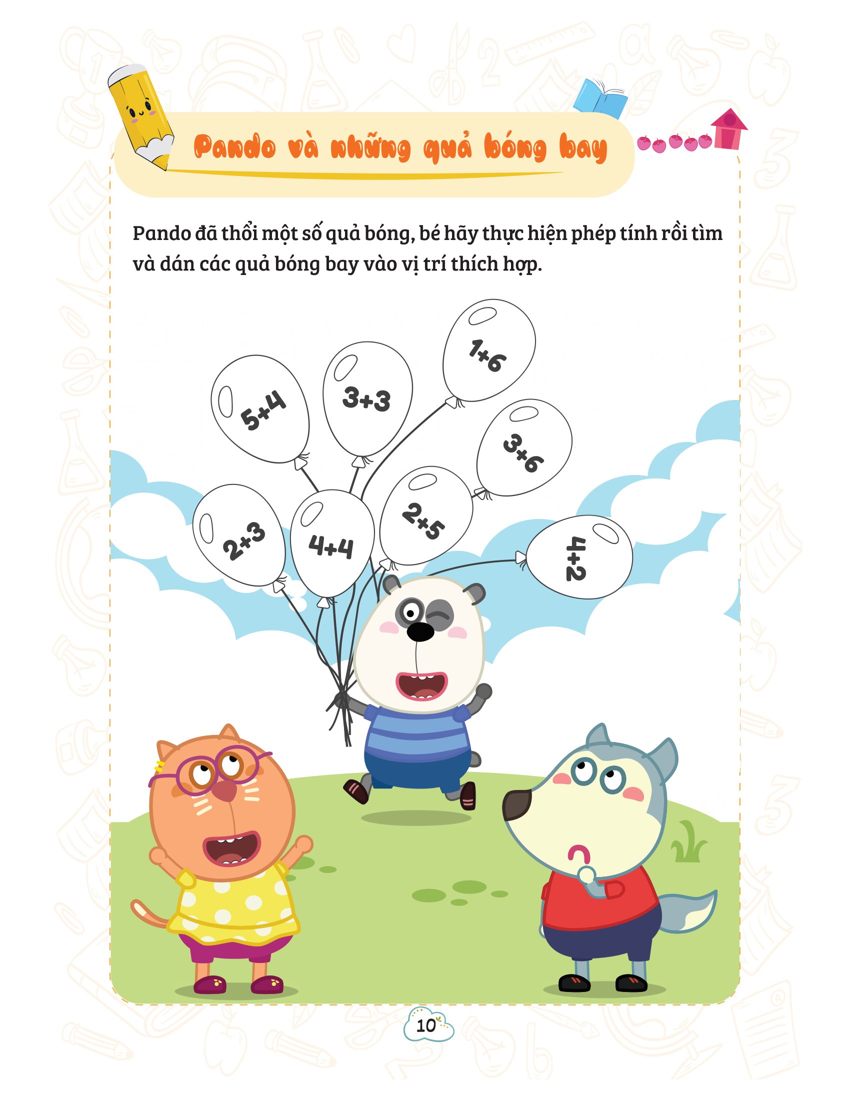 bộ wolfoo khám phá toán học vui - tập 3 - Ảnh 11