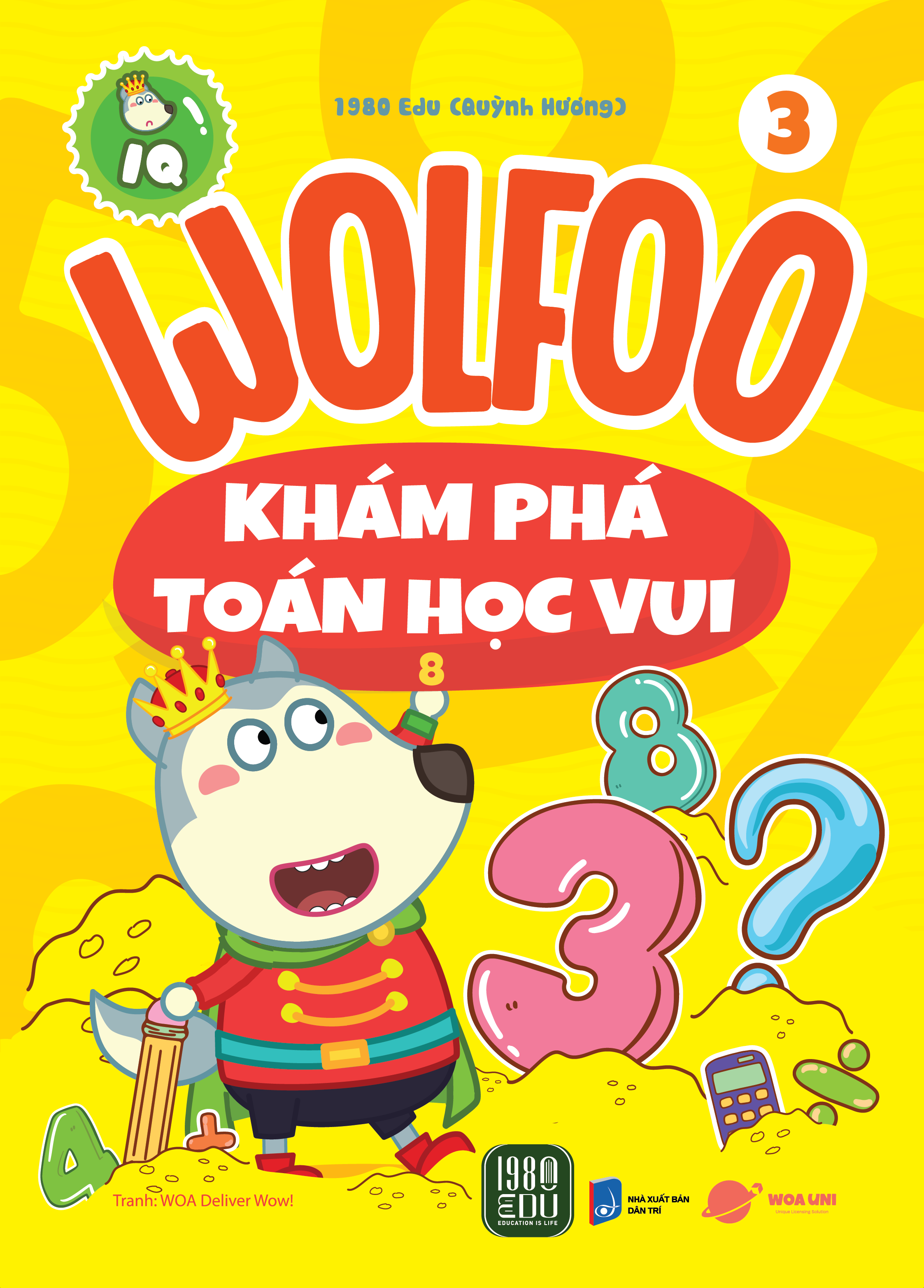 bộ wolfoo khám phá toán học vui - tập 3 - Ảnh 2