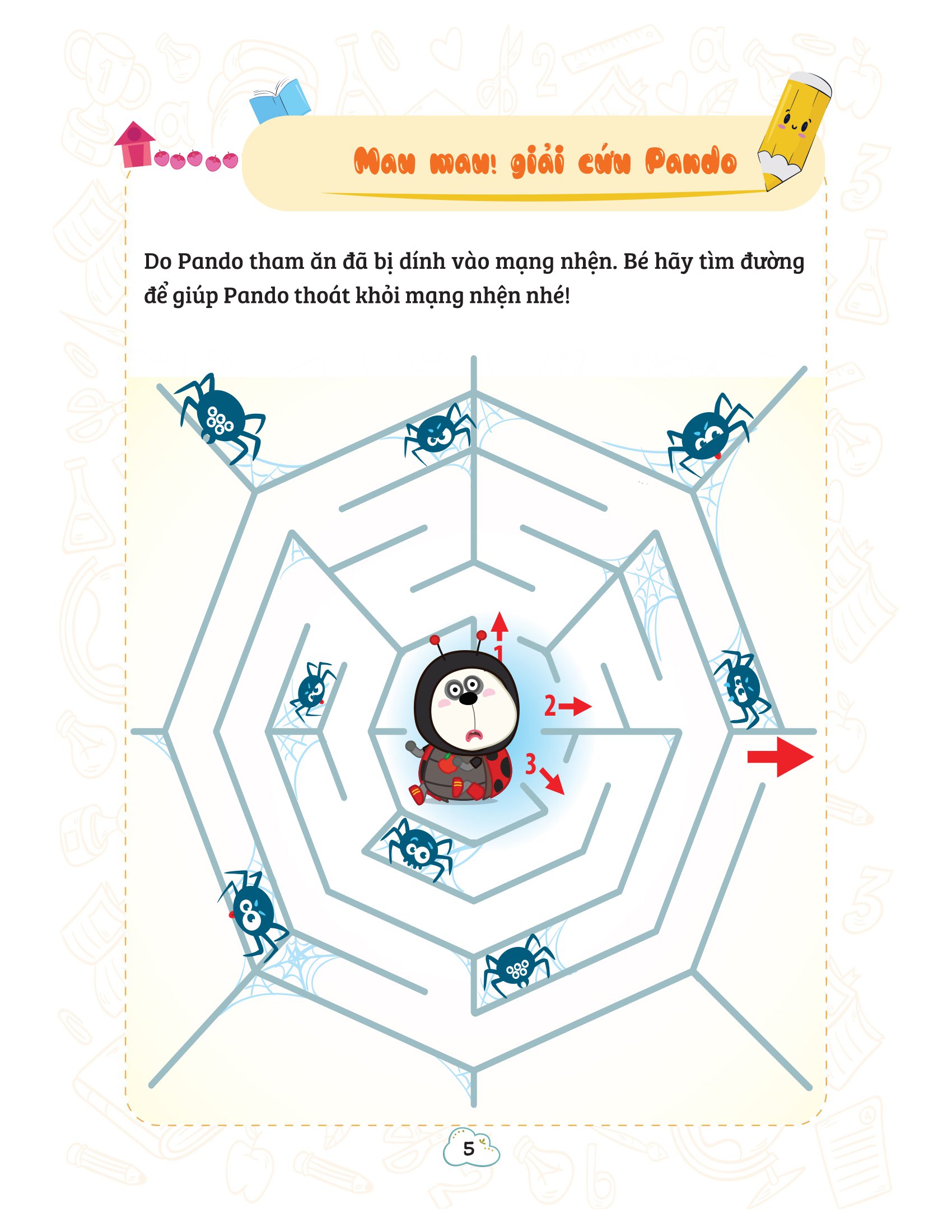 bộ wolfoo khám phá toán học vui - tập 3 - Ảnh 6