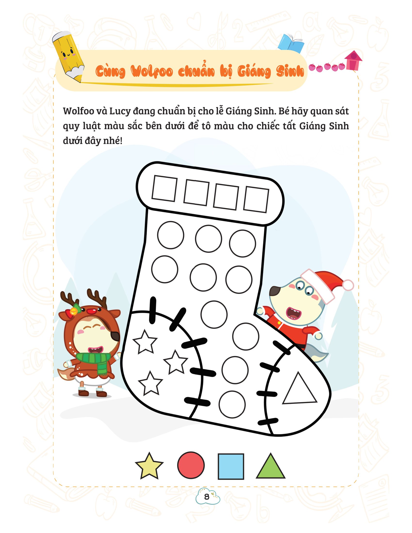 bộ wolfoo khám phá toán học vui - tập 4 - Ảnh 9