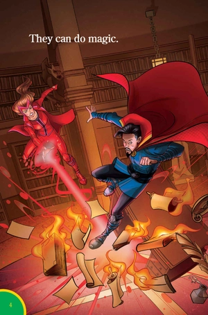 bộ world of reading level 1: this is doctor strange and scarlet witch - Ảnh 7