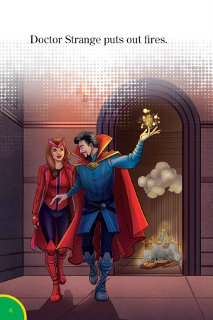 bộ world of reading level 1: this is doctor strange and scarlet witch - Ảnh 9