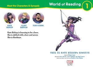 bộ world of reading level 1: this is kate bishop: hawkeye - Ảnh 3