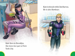 bộ world of reading level 1: this is kate bishop: hawkeye - Ảnh 5