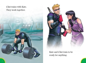 bộ world of reading level 1: this is kate bishop: hawkeye - Ảnh 6