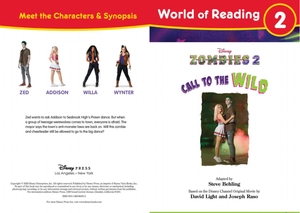 bộ world of reading, level 2: disney zombies 2: call to the wild - Ảnh 3