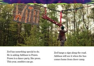 bộ world of reading, level 2: disney zombies 2: call to the wild - Ảnh 7