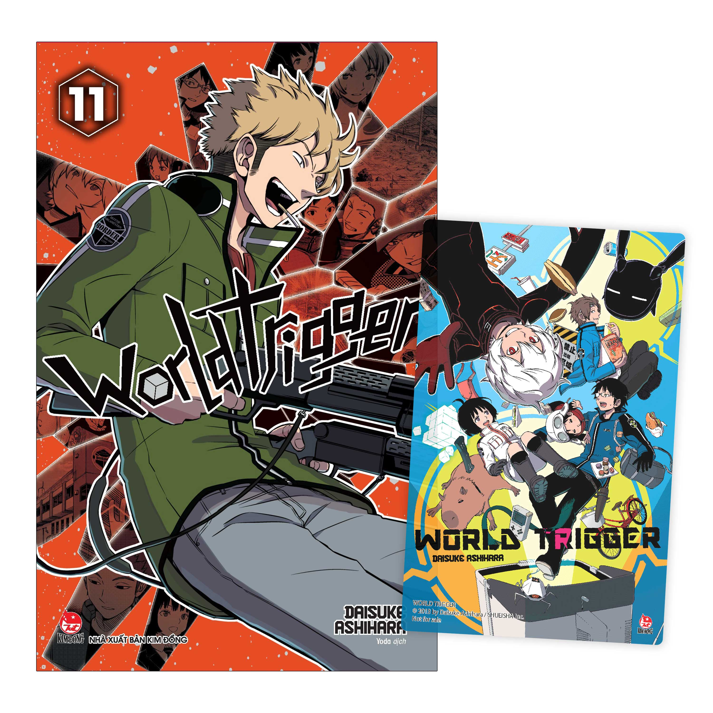bộ world trigger - tập 11 - tặng kèm pvc card - Ảnh 2