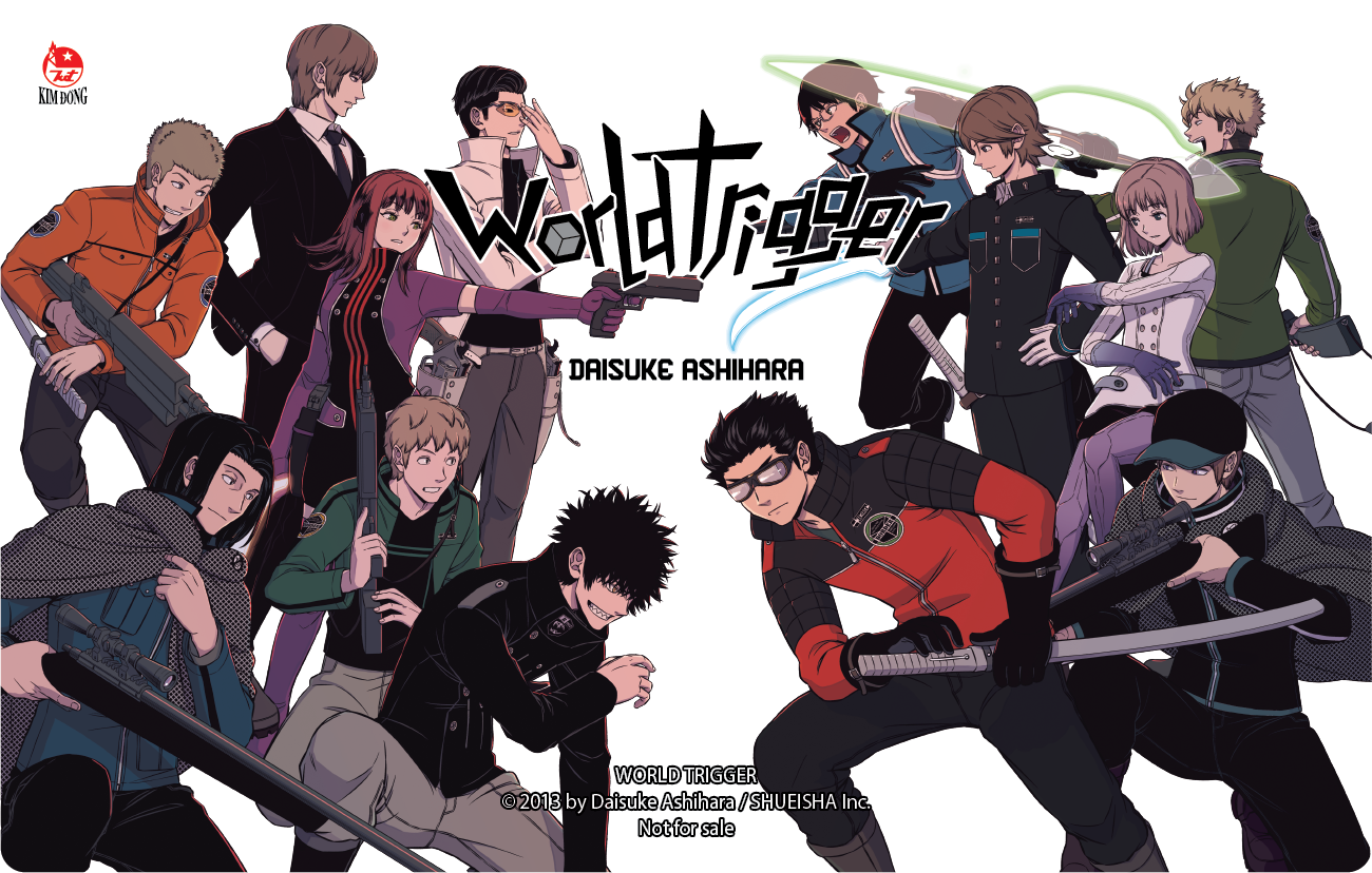 Bộ World Trigger - Tập 23 - Tặng Kèm Postcard - Ảnh 4