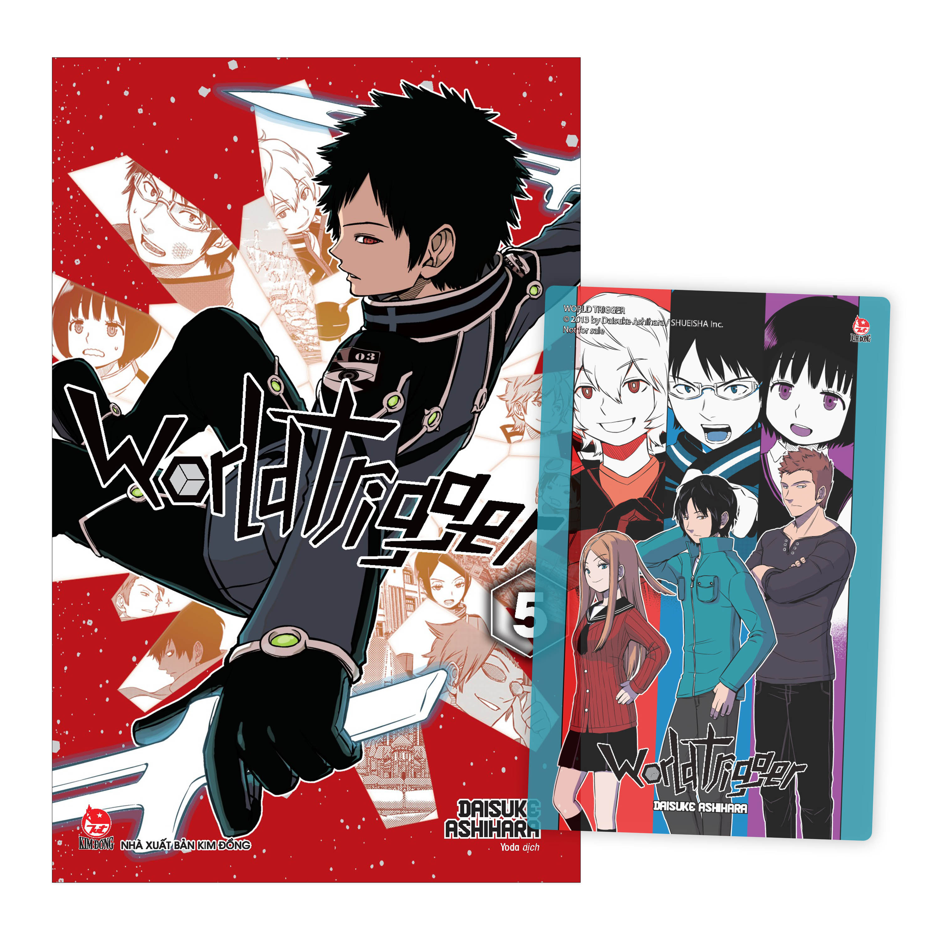 bộ world trigger - tập 5 - tặng kèm pvc card - Ảnh 2