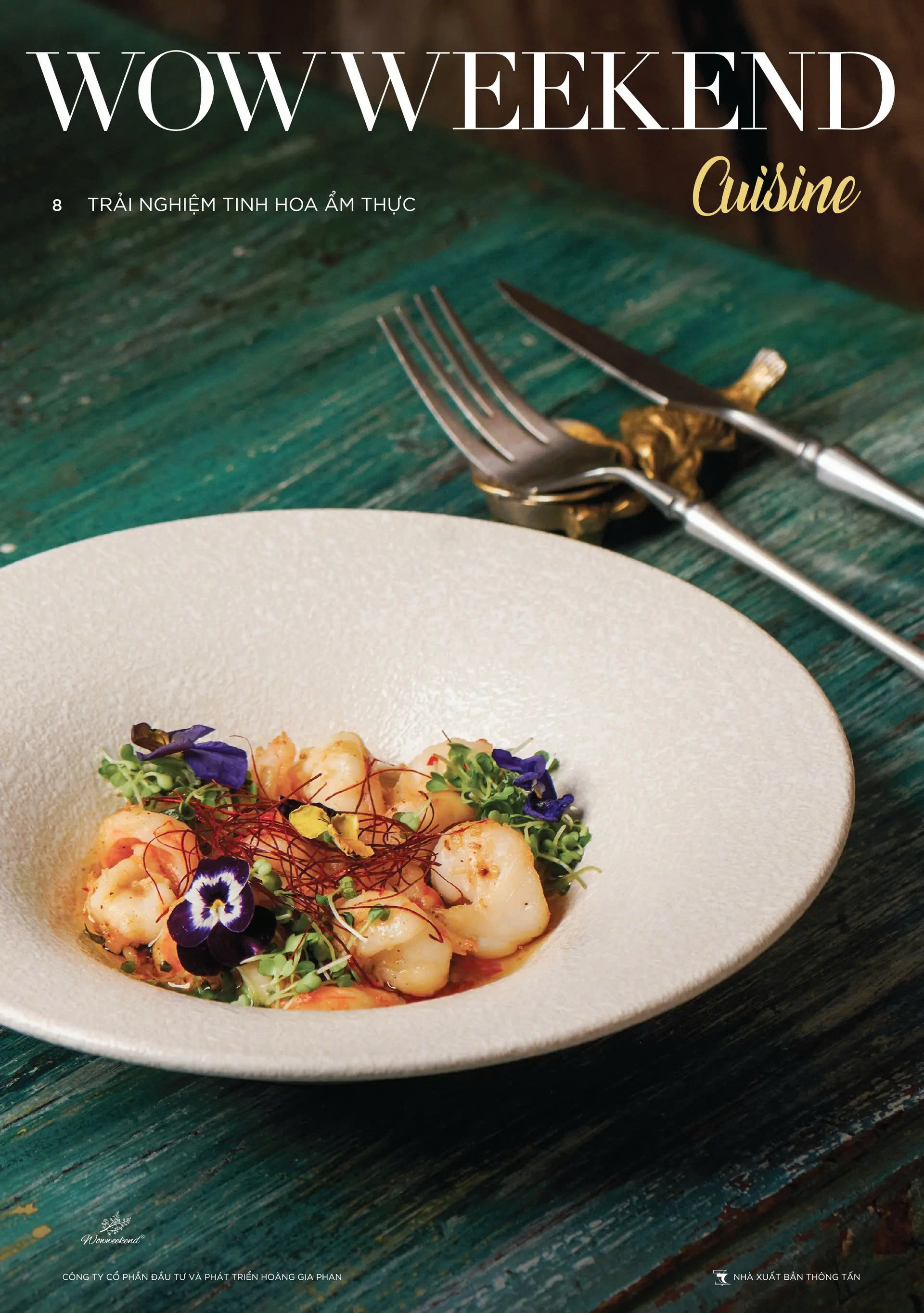 Bộ Wowweekend Cuisine -Trải Nghiệm Tinh Hoa Ẩm Thực - Vol 8 - Ảnh 2