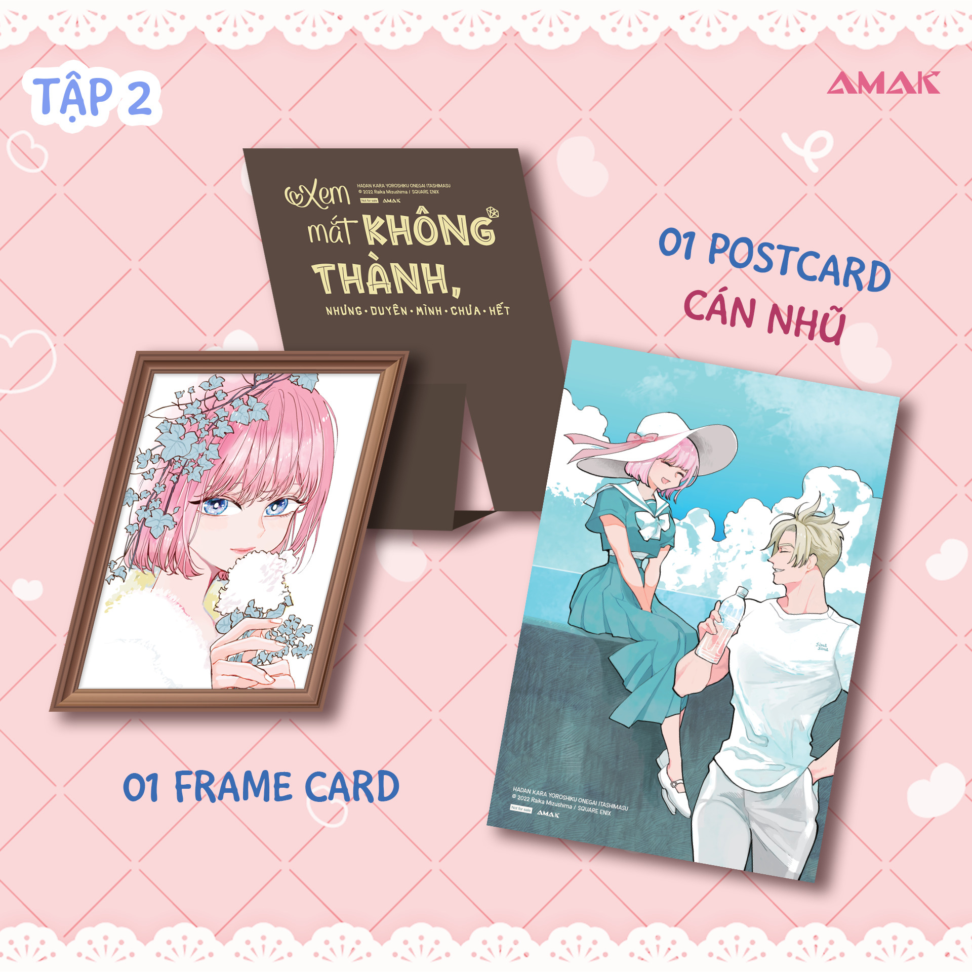 Bo
Xem Mat Khong Thanh, Nhung Duyen Minh Chua Het - Tap 2 - Tang Kem 01 Postcard Hai Mat & 01 Frame Card - Ảnh 3