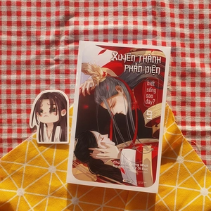 bộ xuyên thành phản diện biết sống sao đây? - tập 9 - bản đặc biệt - tặng kèm bookmark bo viền + postcard hai mặt + móc khóa - Ảnh 7