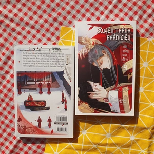 bộ xuyên thành phản diện biết sống sao đây? - tập 9 - bản đặc biệt - tặng kèm bookmark bo viền + postcard hai mặt + móc khóa - Ảnh 9