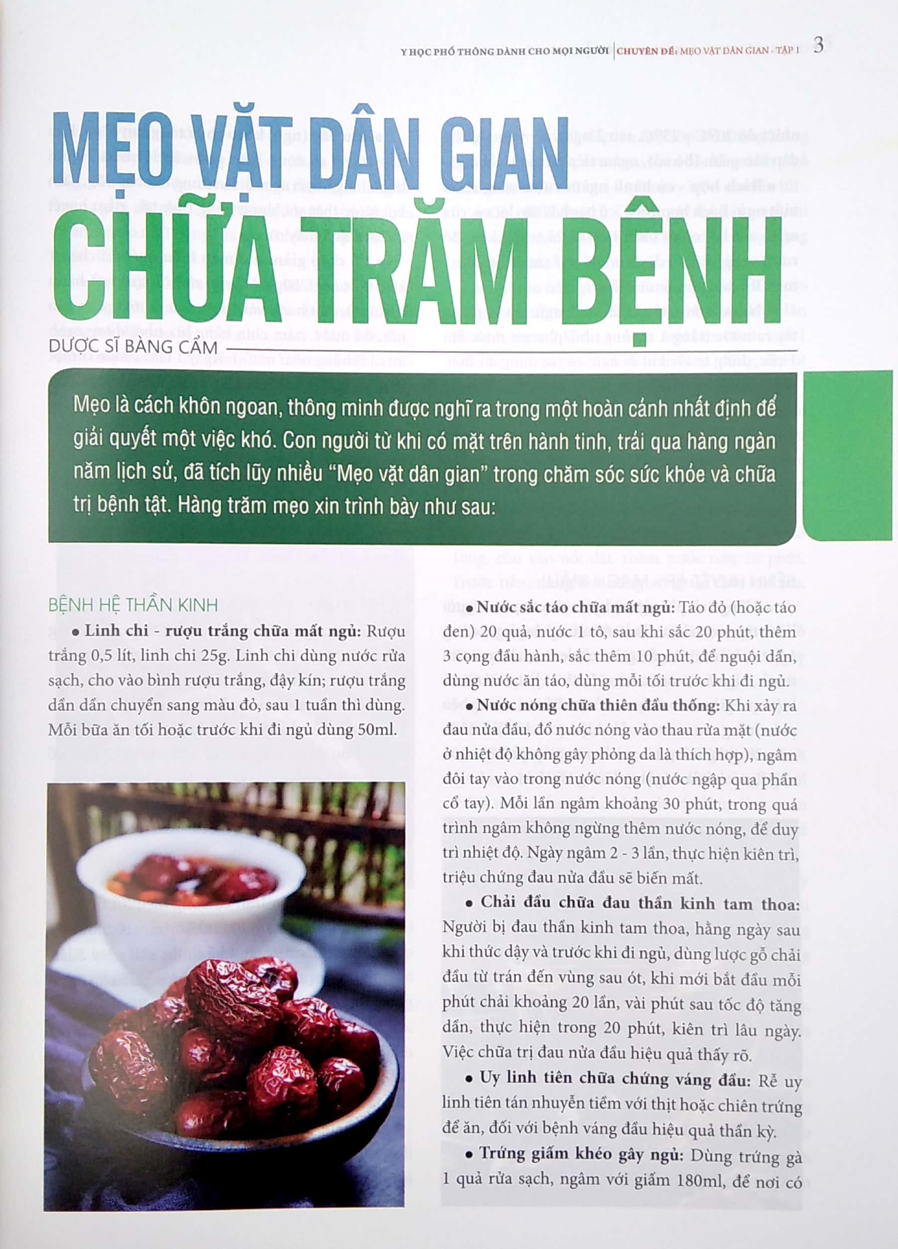 bộ y học phổ thông dành cho mọi người - chuyên đề: mẹo vặt dân gian 1 - Ảnh 4