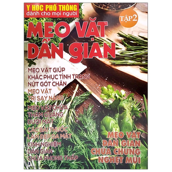 bộ y học phổ thông dành cho mọi người - chuyên đề: mẹo vặt dân gian 2