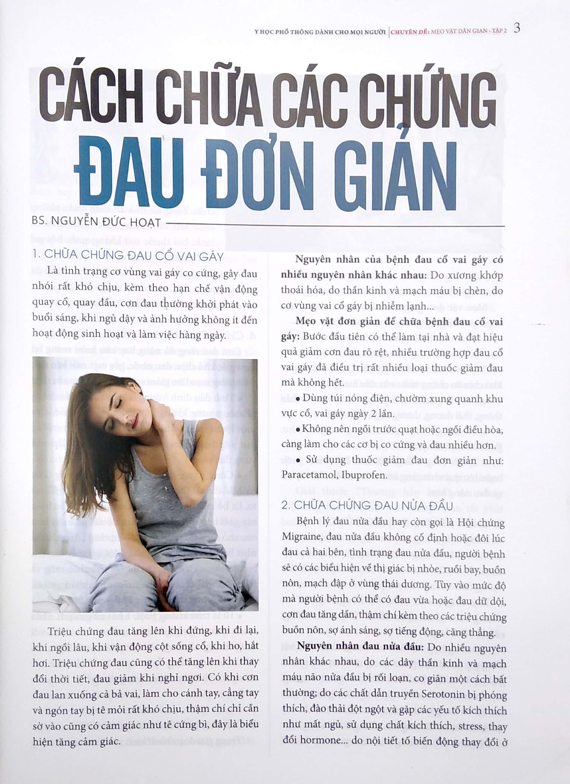 bộ y học phổ thông dành cho mọi người - chuyên đề: mẹo vặt dân gian 2 - Ảnh 4