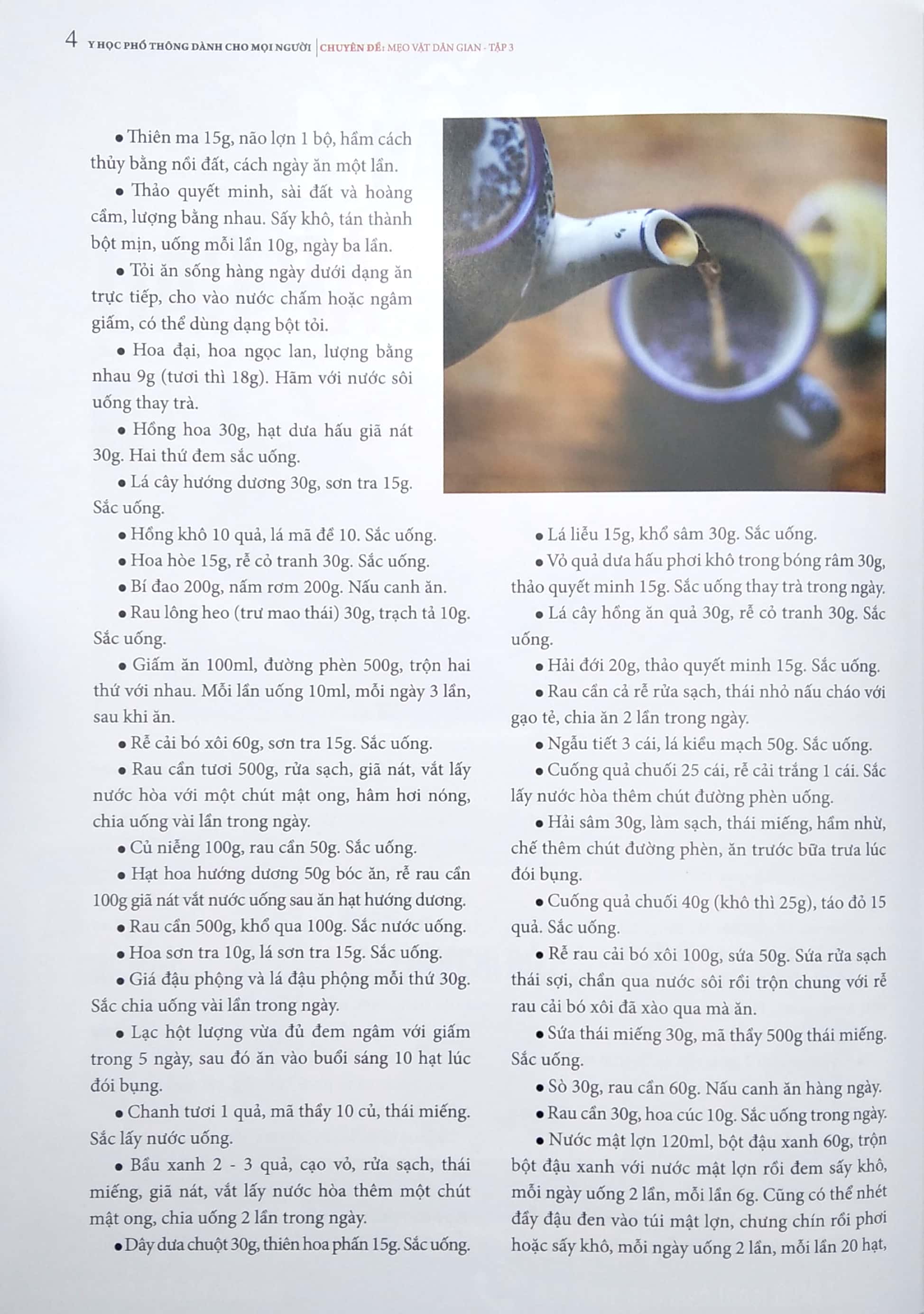 bộ y học phổ thông dành cho mọi người - chuyên đề: mẹo vặt dân gian 3 - Ảnh 5