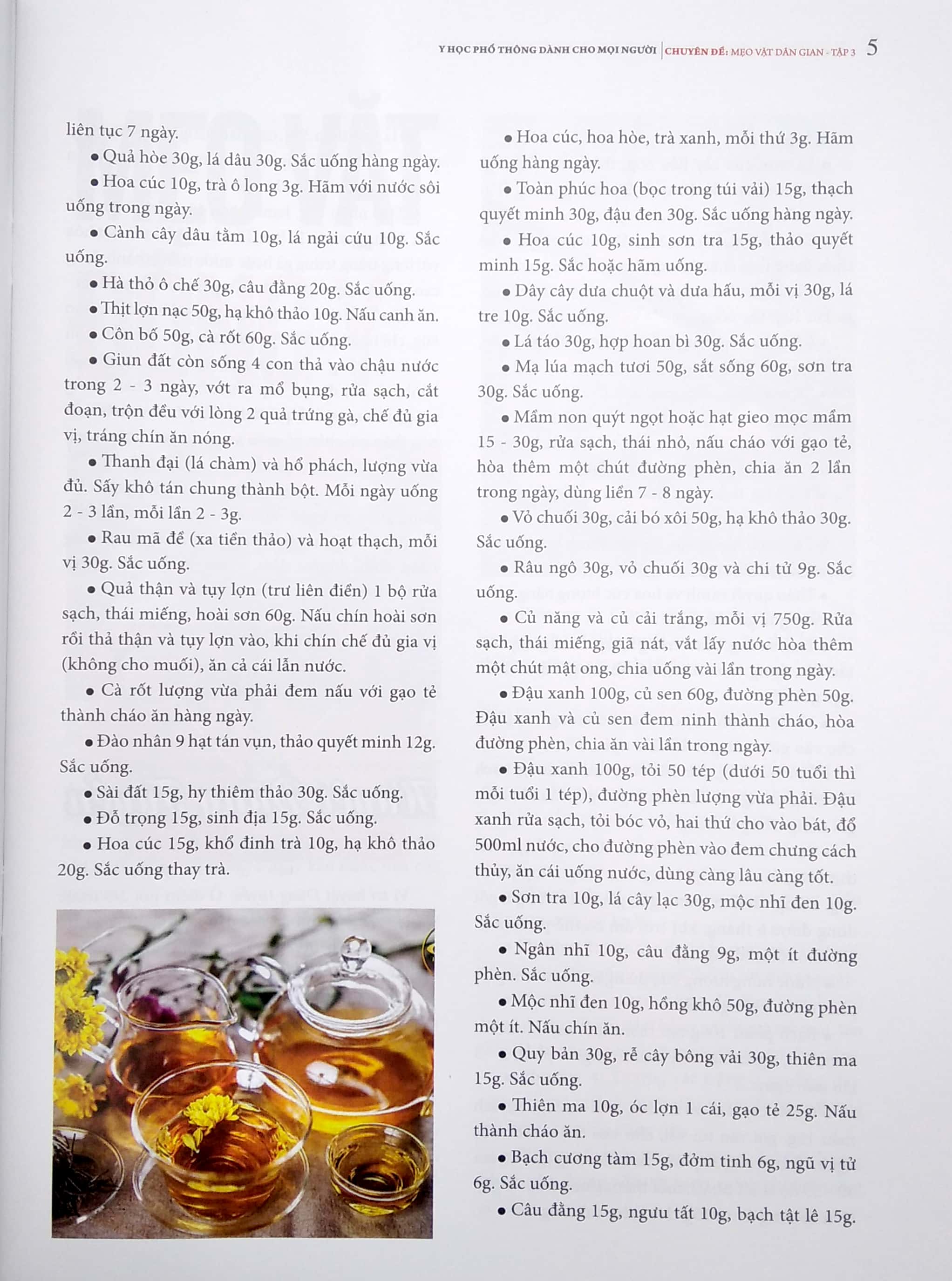 bộ y học phổ thông dành cho mọi người - chuyên đề: mẹo vặt dân gian 3 - Ảnh 6