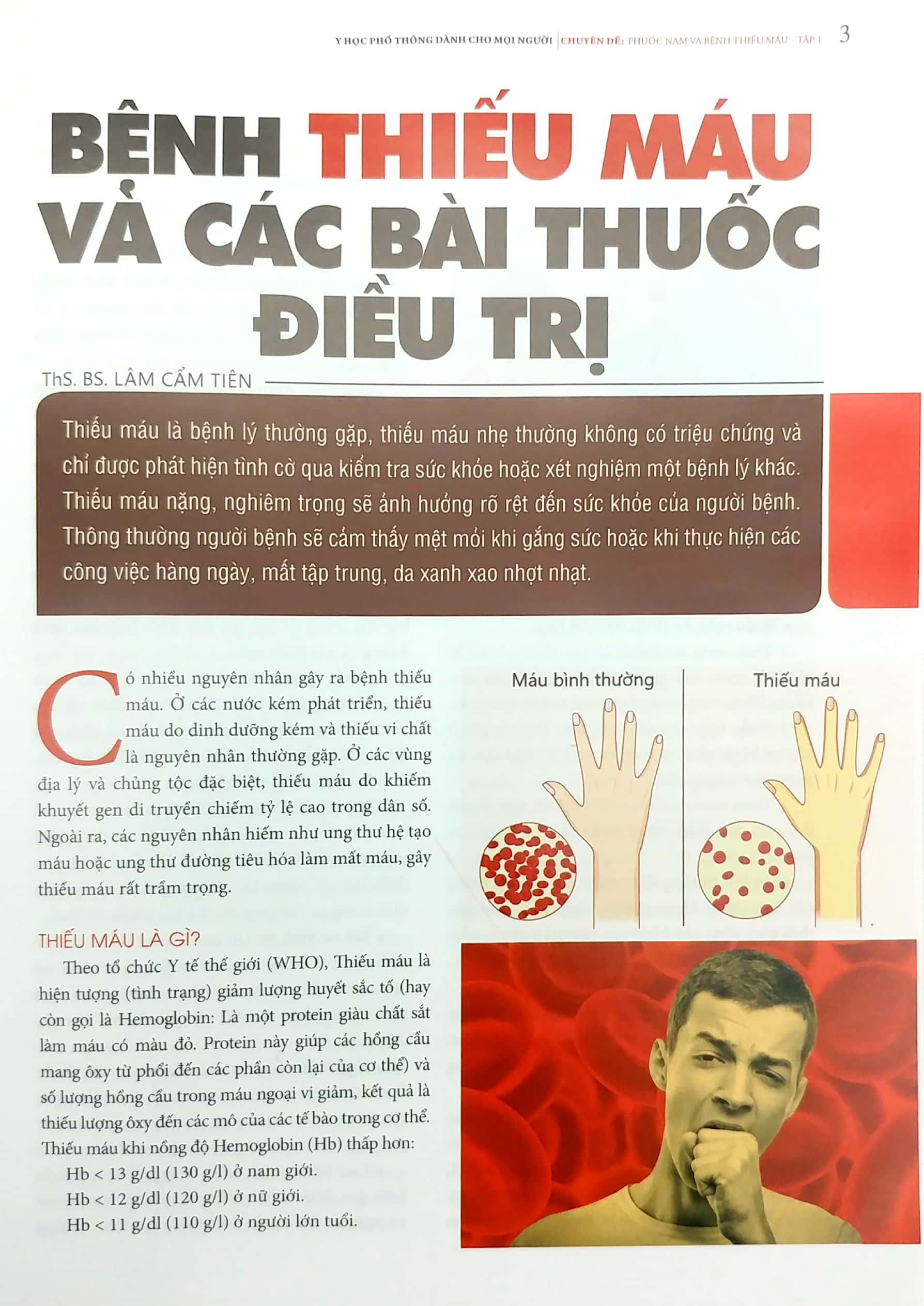 bộ y học phổ thông dành cho mọi người - chuyên đề:thuốc nam và bệnh thiếu máu (tập 1) - Ảnh 4